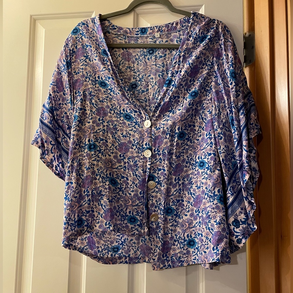 Floral blouse